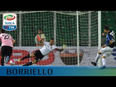 Il gol di Borriello - Palermo - Atalanta - 2-2 - Giornata 34 - Serie A TIM 2015/16