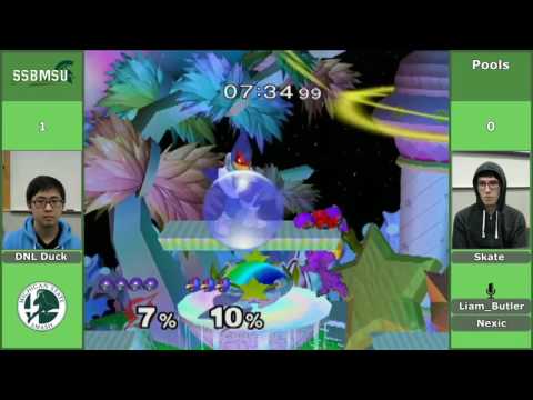 SSBMSU 2 - Duck (Samus) vs Skate (Falco) - Pools