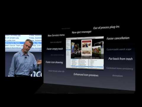 Apple WWDC 2009 Keynote Address - Snow Leopard Preview - Part 1