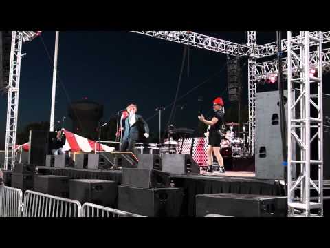 Checker'd Past, Midnight at the Oasis, Car Show, Band, Yuma, AZ 2012 March 2 19:07:41