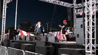 Checker'd Past, Midnight at the Oasis, Car Show, Band, Yuma, AZ 2012 March 2 19:07:41