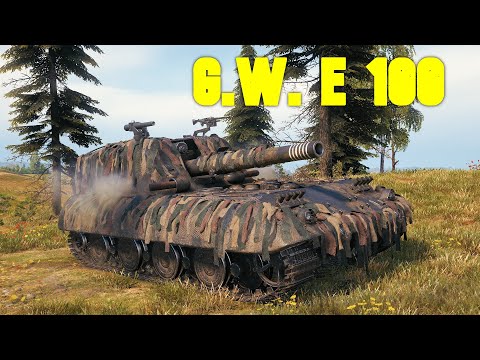 World of Tanks G.W. E 100 - Long-Range Firepower – Striking from Safety.