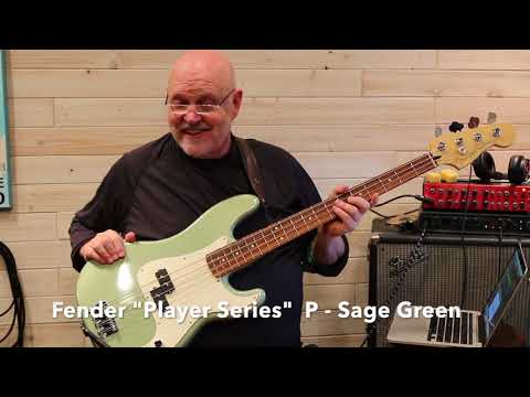 Demo of Nordstrand pickups NP4a-A3 loaded in Fender "Player" P