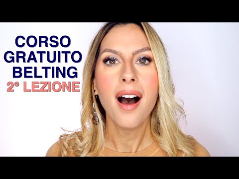 CORSO DI CANTO GRATUITO BELTING | SECONDA LEZIONE