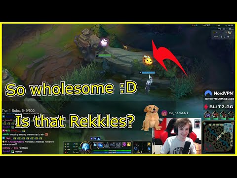 Nemesis and LS wholesome moment with emotes ft. Rekkles