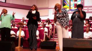 Johnny Jackson ,Jr.  Gospel is Alive - The Clark Sisters - Blessed &amp; Highly Favored - 5 1 2017