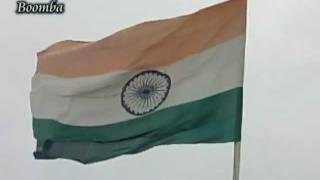 Jana Gana Mana - Lata Mangeshkar - Flag - National Anthem - Bhaskar.mpg