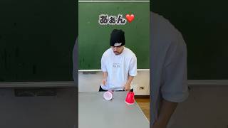 コップを重ねて回転して立てれた人が勝ち🔥