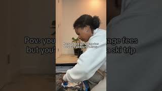 How to pack a carry-on for a ski trip #packingtips #skitrip #skiseason