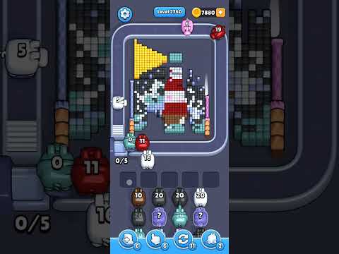 Pixel Flow Level 2760 Walkthrough
