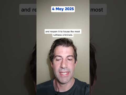 President Trump is ordering Alcatraz to be rebuilt and reopened!