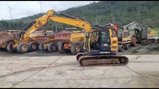 Hyundai HX145LCR tracked excavator for sale image 4 Hyundai HX145LCR tracked excavator image 4