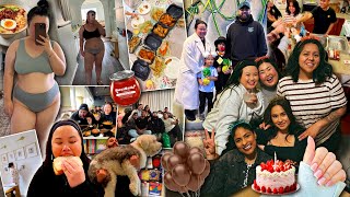 VLOG: I lost weight!!! + honest truth, partying w/ friends, surprising bestie, family time, home! 💕