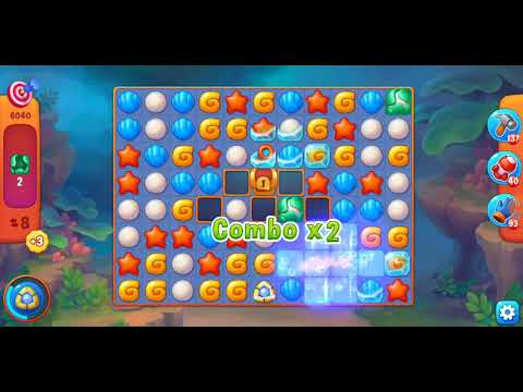 Fishdom. 6040 one shot 🎯 level no boosters and diamonds