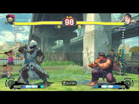 Fujino [Akuma] vs jyobin [Ryu] 1/2 SSF4 Japanese Online Ranked Matches - TRUE-HD