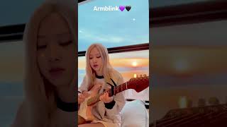 Download lagu Rose playing guitar 🥹😱#blackpink #trending #kpop #rose #armblink💜🖤 mp3