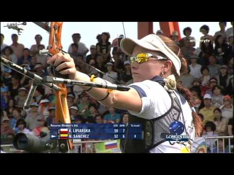 K. Lipiarska-Palka v Natalia Sanchez – recurve women bronze | Ulsan 2009 World Archery Championships