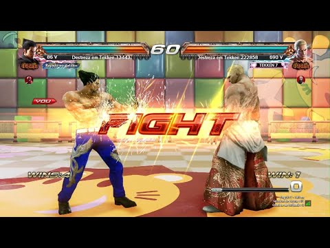Kaz vs Geese throwzero - TEKKEN 7