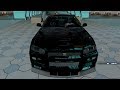 Nissan Skyline GTR R34 Sound Mod for GTA San Andreas video 1