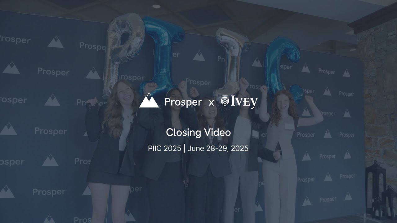 Prosper Ivey Invitational Competition 2025 Closing Video