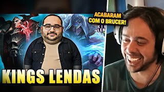 YODA REACT BRONZIOCRE - MESMO VELHO, APOSENTADO e CALVO o TAKESHI DESTRUIU a KINGS LENDAS