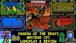 [AMSTRAD CPC] Shadow Of The Beast - Longplay & Review