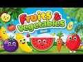 Fruits And Vegetables Names For Kids Learn Fruits And Vegetables