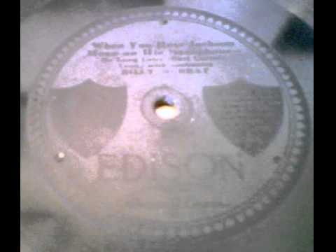 "When You Hear Jackson Moan On His Saxophone" - Billy Murray (1916 Edison)