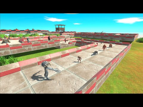 One Shot Scourge VS All Units - Animal Revolt Battle Simulator DeathRun