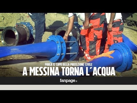 A Messina torna l'acqua dopo 21 giorni: "L'emergenza è finita"