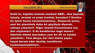 24 EKİM - GAZETECİ-YAZAR ÖMER BÜYÜKTİMUR’UN BUGÜNKÜ KÖŞE YAZISININ SES