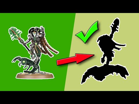 Necron Conversion Ideas - Converting a Canoptek Cloak Cryptek