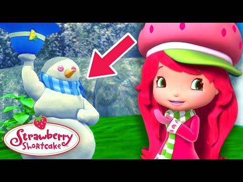 Strawberry's Snowman ❄️ Berry Bitty Adventures ❄️ Strawberry Shortcake Christmas Episodes - Kids TV Series, Kingdom Kids Zone - Strawberry Shortcake - WildBrain