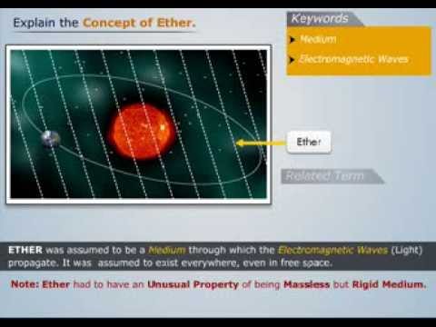 What Is Ether | Engineering Physics