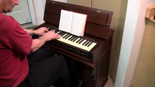 Introduction of Circa 1877 Mason and Hamlin Portable Reed Organ with a Hymn