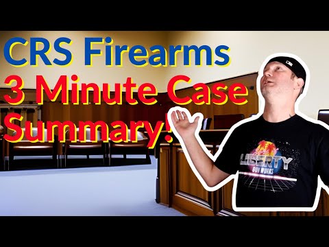 CRS Firearms Matt Hoover Case Summary!