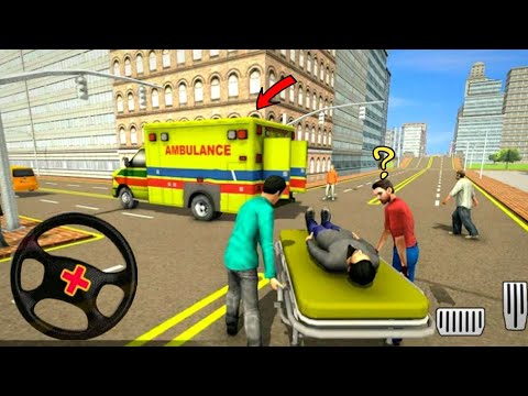 Policeman Ambulance Driver Simulator #2- Emergency Rescue Truck - Android Gameplay