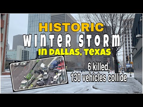 FIRST EVER SNOWSTORM IN TEXAS| HISTORIC WINTERSTORM IN TEXAS
