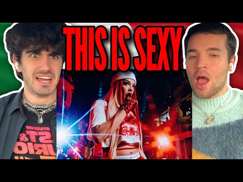 ITALIANS React 🇮🇹 GLORIA GROOVE - VERMELHO (CLIPE OFICIAL)