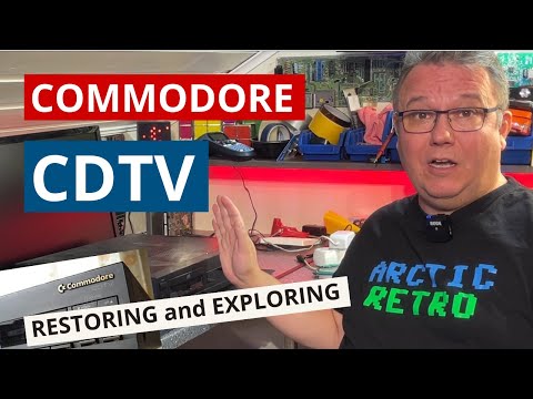 Commodore CDTV - Exploring and restoring one of two machines. Do they work ?