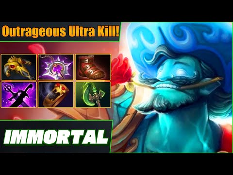 Immortal Storm Spirit Mid ⚡ Legendary Ultra Kill! Dota 2 DotaPulse Highlight Gameplay