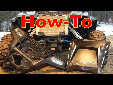 How To Remove/Install Front Fascia/Bumper RZR 800