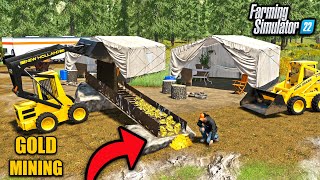 STARTING A GOLD MINE WITH NO MONEY! (POOR MAN