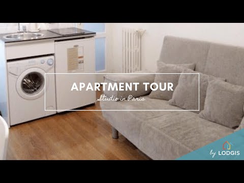 Apartment Tour // Furnished  13m2 in Paris – Ref : 11512102