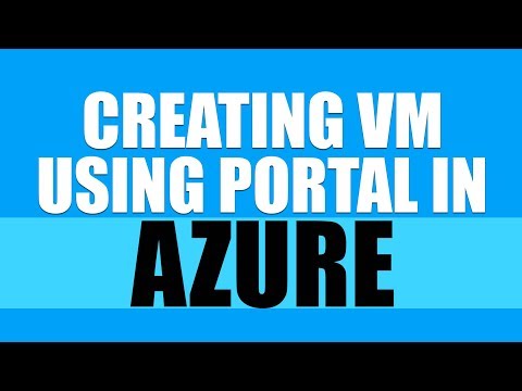 How to Create VM using Portal in Azure | Eduonix