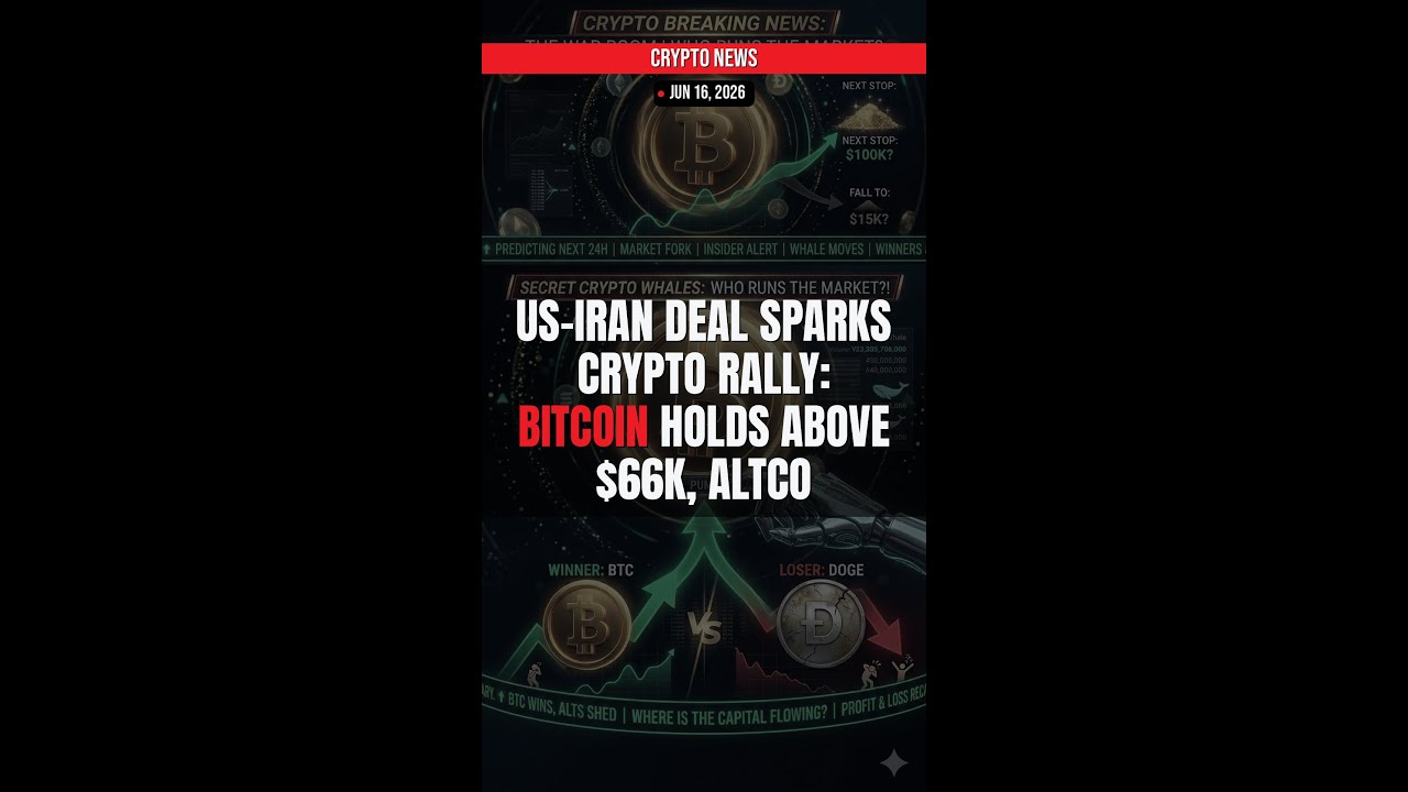 BREAKING: US-Iran Deal Sparks Crypto Rally: Bitcoin Holds Ab — Crypto News Jun 16, 2026