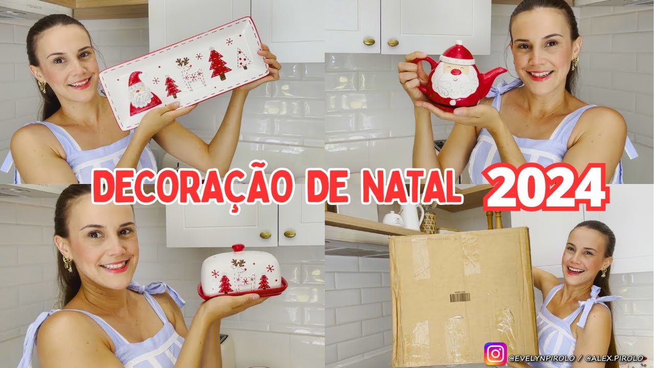 NOVA DECORAÇÃO DE NATAL 2024 - SHEIN