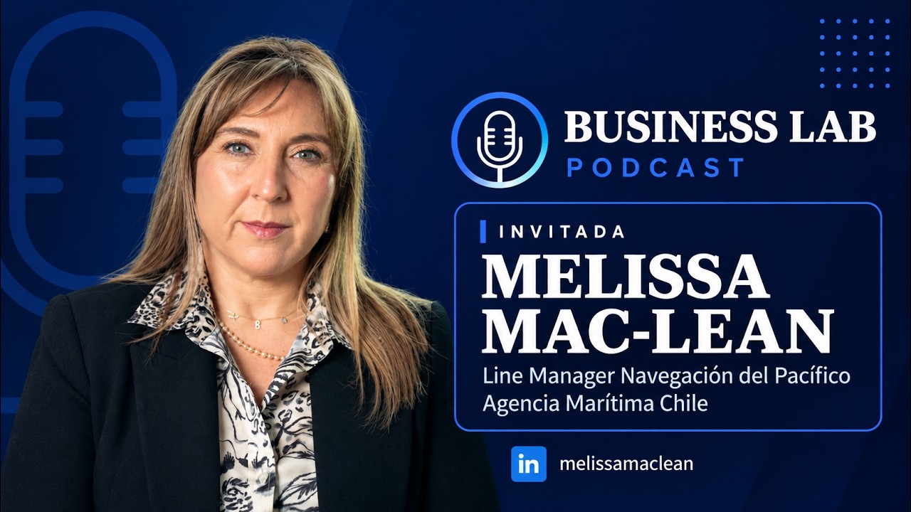 Capítulo 34 Melissa Mac-Lean- Linea Manager Navegación del Pacífico Agencia Marítima Chile