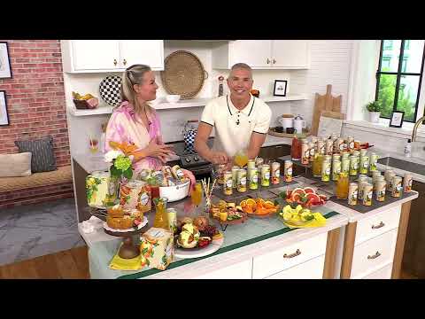 Fauxmosa 12 Cans Sparkling Zero-Proof Mimosas on QVC