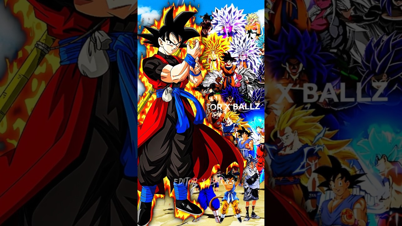 Ultimate Showdown | Xeno Goku [GAME] vs All version of Goku - who is strongest ? #shortvideo #shorts